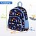 превью Рюкзак BRAUBERG KIDS PLAY детский, 1 отделение, 3 кармана, «In space», 29×23х12 см