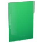Папка с пластиковым скоросшивателем Berlingo «No Secret», 500мкм, полупрозрачная зеленая