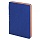 Бизнес-блокнот BRAUBERG «NEBRASKA», А5-, 140×200 мм, кожзам, линия, 112 листов, ручка, синий