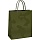 Пакет подарочный 11×14×6.5см MESHU «Green pattern», выборочный лак, матовая ламинация