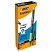 превью Ручка стираемая гелевая с грипом BIC «Gelocity Illusion», ЧЕРНАЯ, корпус черный, линия 0.3 мм
