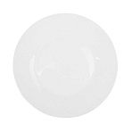 Тарелка Tvist Ivory, фарфор, мелкая, D266мм, белая фк4004