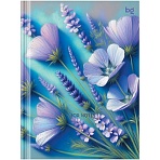 Бизнес-блокнот А6, 80л., BG «Flowers with love», матовая ламинация, тиснение фольгой