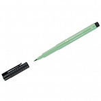 Ручка капиллярная Faber-Castell «Pitt Artist Pen Brush» цвет 162 светло-бирюзовая, кистевая