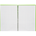 превью Тетрадь 60л. А4 клетка на гребне OfficeSpace «Neon», салатовая пластиковая обложка