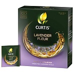 Чай CURTIS «Lavender Fleur» зеленый c лавандой, лепестками роз, 100 пакетиков в конвертах по 1.7 г