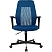 превью Кресло офисное Easy Chair 225 PTW синее (сетка/ткань, металл)