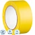 превью Лента для разметки Мельхозе жёлтая 50 мм x 33 м