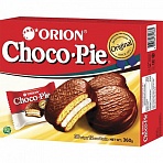 Пирожное Orion Choco Pie в глазури 360 г (12 штук в упаковке)