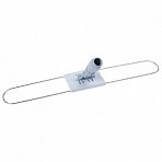 Насадка моп плоская Vileda Professional ДастМоп хлопок/ПЭС 100 см серая (арт. производителя 931228)