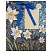 превью Пакет подарочный (1 штука) 26×13х32 см (L), «3D Flower», с тишью, ЗОЛОТАЯ СКАЗКА