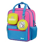 Рюкзак Först F-Kids «Be Happy! » 30.5×25.5×12см, 1 отделение, 5 карманов, эргономичная спинка