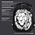 превью Ранец BRAUBERG SHINY, 2 отделения, с брелком, «Savage lion», светящийся рисунок, 38×28х14 см