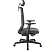 превью Кресло для руководителя Easy Chair 663 TC-H чёрное (сетка/ткань, пластик)