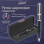 Ручка подарочная шариковая GALANT «Aldo», корпус черный, детали розовое золото, узел 0.7 мм, линия письма 0.5 мм