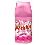 Сменный баллон 250 мл PERKLIN (ПЕРКЛИН) «Нежная лилия», для автоматических освежителей, универсальный