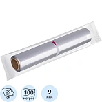 Фольга пищевая алюминиевая Комус 29 см x 100 м (толщина 9 мкм)