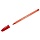 Ручка шариковая Luxor «InkGlide 100 Icy» красная, 0.7мм, трехгран. 