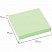 превью Блок самоклеящийся (стикер), STAFF, 76×76 мм, 100 л., зеленый