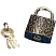 превью Замок навесной 32 мм серый
