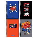 Записная книжка А6, 80л. на гребне BG «Comics art»