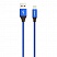 превью Кабель USB PERO DC-02 8-pin Lightning, 2А, 1м, синий