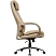превью Кресло для руководителя Easy Chair 572 бежевое (экокожа, металл хромированный)