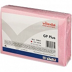 Салфетка хозяйственная универсальная Vileda GP Plus красная (25 штук в упаковке)