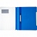 превью Скоросшиватель пластиковый Attache А4 до 100 листов синий (толщина обложки 0.12/0.16 мм, 10 штук в упаковке)