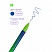 превью Ручка шариковая Berlingo «Terrain» синяя, 0.7мм, грип, рисунок на корпусе, 3шт., PET-бокс с ЕП
