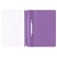 превью Папка-скоросшиватель пластик. СТАММ А4, 160мкм, фиолетовая с прозр. верхом