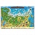 превью Карта России для детей «Карта нашей Родины» Globen, 1010×690мм, интерактивная, с ламинацией, европод