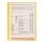 Папка-скоросшиватель Attache А4 желтая 10 штук в упаковке (толщина обложки 0.11 мм и 0.15 мм)