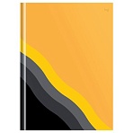 Бизнес-блокнот А4, 120л., BG «Bright wave», глянцевая ламинация