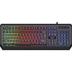 Клавиатура Acer OKW300 черный USB for gamer LED (ZL. KBDCC.019)