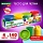 Пластилин-тесто для лепки BRAUBERG KIDS, 4 цвета, 560 г, яркие классические цвета, крышки-штампики