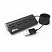превью Хаб RITMIX CR-2400, USB 2.0, 4 порта, кабель 1 м, алюминиевый корпус, черный
