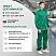 превью Куртка для пищевого производства у17-КУ САТ ХАССП мужская зелёная с длинным рукавом (размер 120-124 (60-62), рост 170-176)