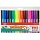Фломастеры №1 School ColorPics набор 24 цв., вентилир., смыв., блист. упак