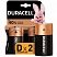 превью Батарейки Duracell D/373/LR20, 1.5В, алкалиновые, 2 шт. в блистере