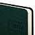 превью Ежедневник датированный 2024 А5 138×213 мм, BRAUBERG «Imperial», под кожу, зеленый