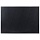 Коврик-подкладка настольный для письма (650×450 мм), с прозрачным карманом, черный, BRAUBERG