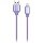 Кабель Smartbuy S25, USB - micro-USB, 3A output, оплетка TPE, 1м, белый
