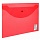 Папка-конверт с кнопкой STAFFА4до 100 листовпрозрачнаякрасная0.15 мм270469