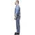 превью Комбинезон одноразовый с капюшоном Каспер белый 50г/кв.м (размер 60-62, XXXL)
