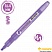 превью Текстовыделитель Crown «Multi Hi-Lighter» фиолетовый, 1-4мм