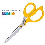 Ножницы Deli E77758 офисные 210мм пластиковые сталь ассорти блистер