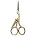 превью Ножницы для вышивания и рукоделия 120 ммЦАПЕЛЬКИзолотистыеОСТРОВ СОКРОВИЩ665601