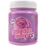 Слайм Cream-Slime, фиолетовый, с ароматом йогурта, 250г