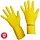 Перчатки латексные Vileda желтые (размер 7, S, артикул производителя 100758)